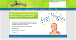 Desktop Screenshot of magicmusictime.com
